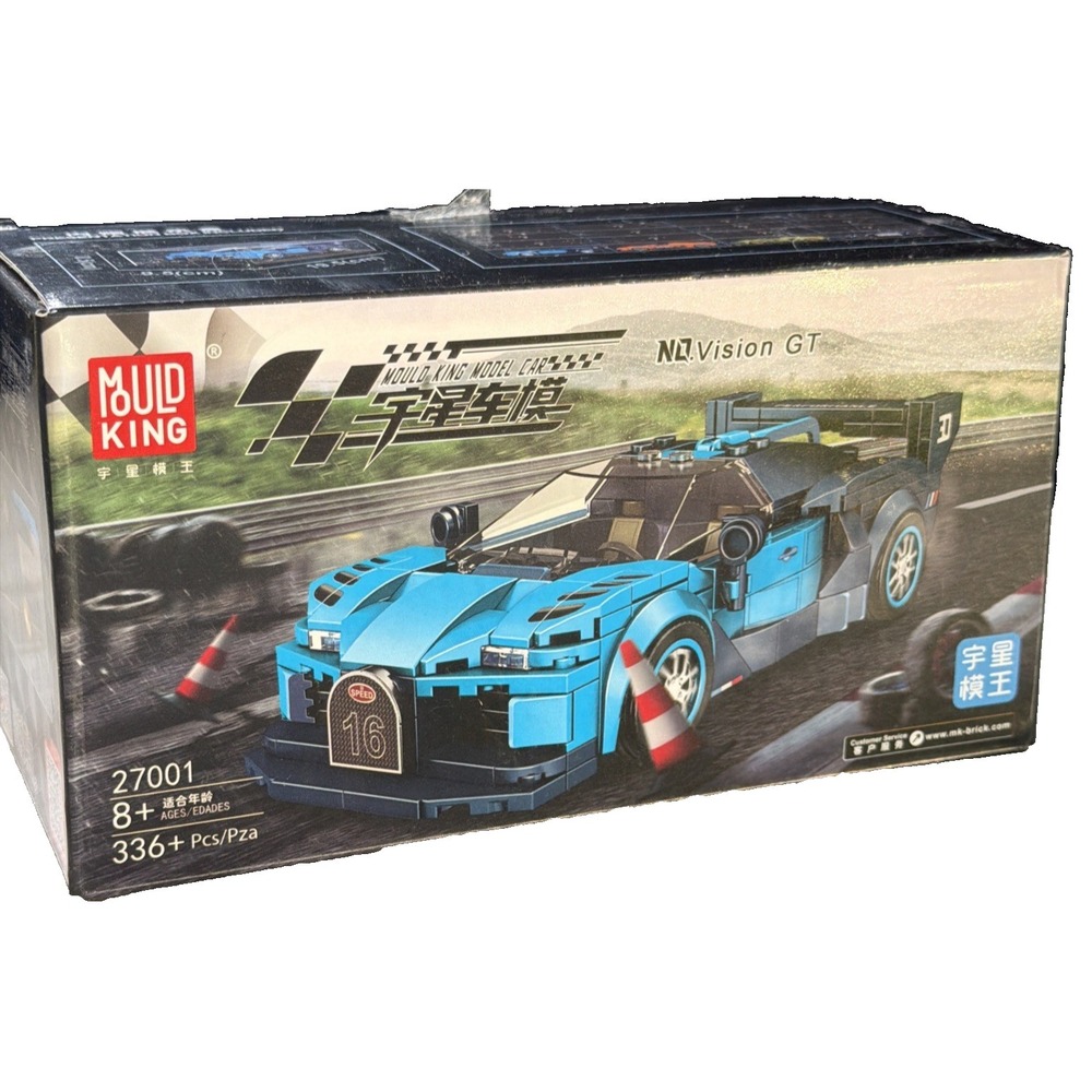 T7~ Mould King 27001 Sports Car Racing Cars Model Building Block Toys